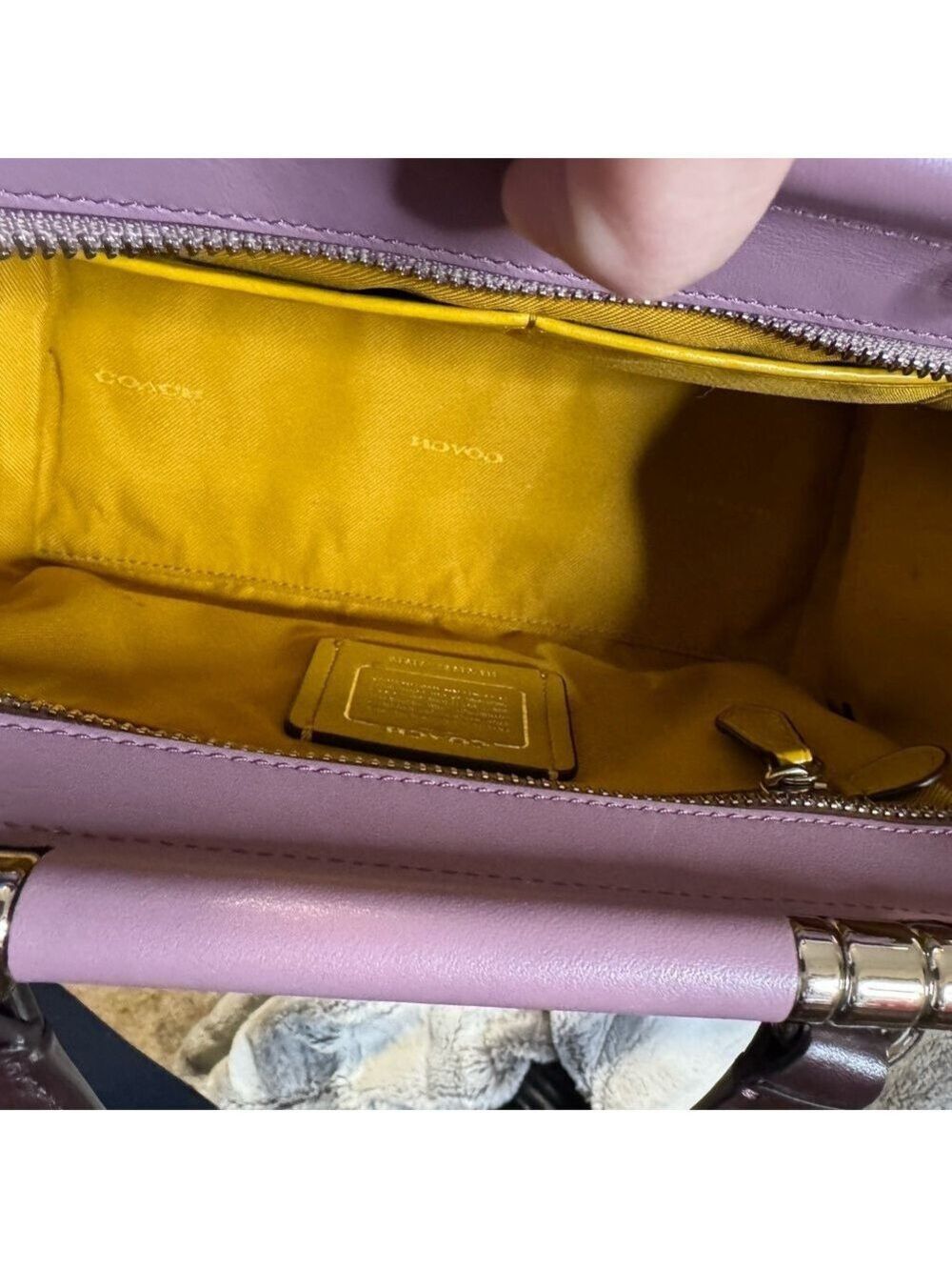 Coach - Grace 20 Color Block Jasmine Satchel - EUC 2018 Structured, Classic Bag - Picture 13 of 14